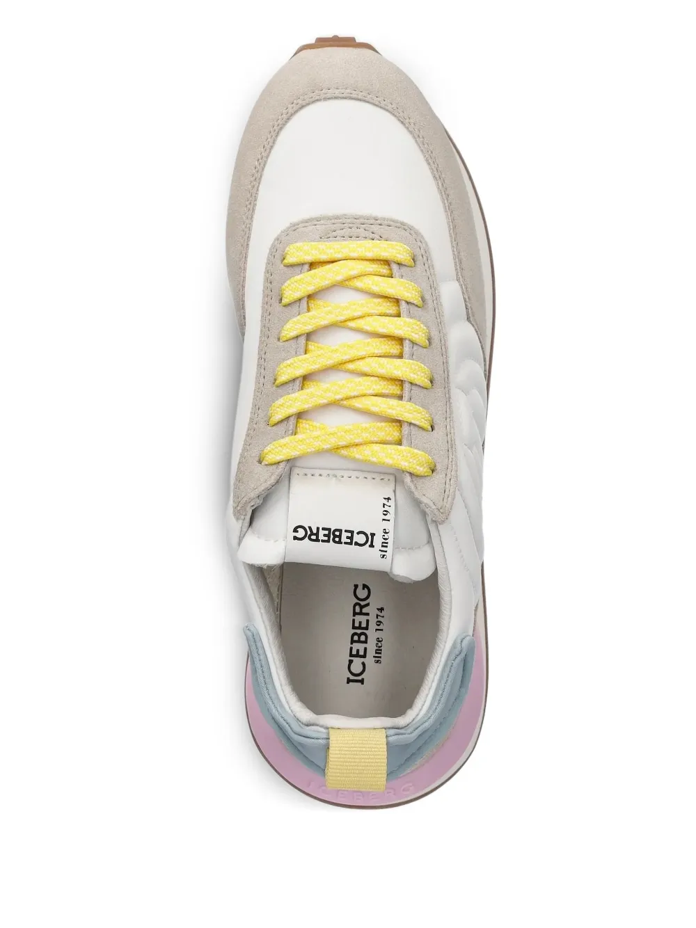 Iceberg Lace-up Panelled Sneakers In Multi