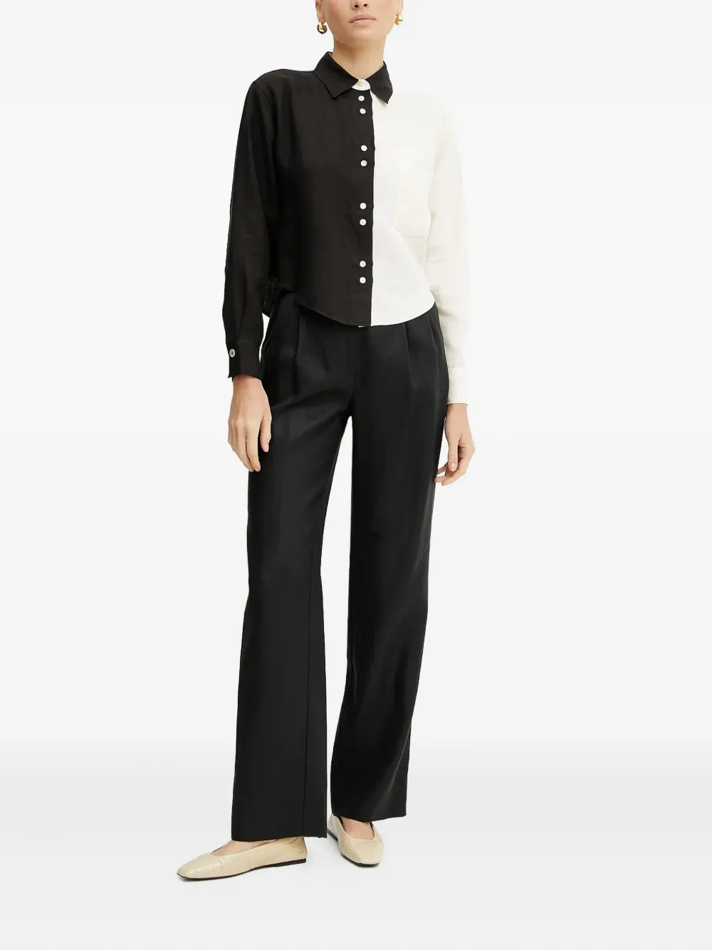 LUISA SPAGNOLI pleated linen trousers | High Waisted Pants | Image 2