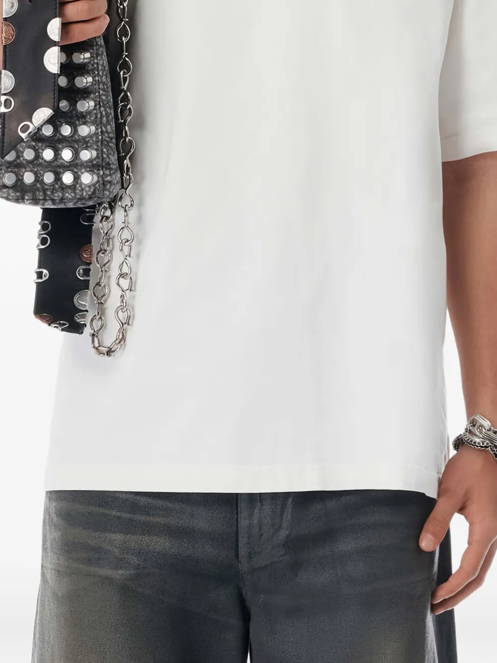 Alexander Wang T-shirt met logoprint Wit
