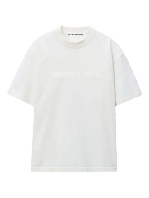 Alexander Wang تيشيرت بطبعة شعار الماركة