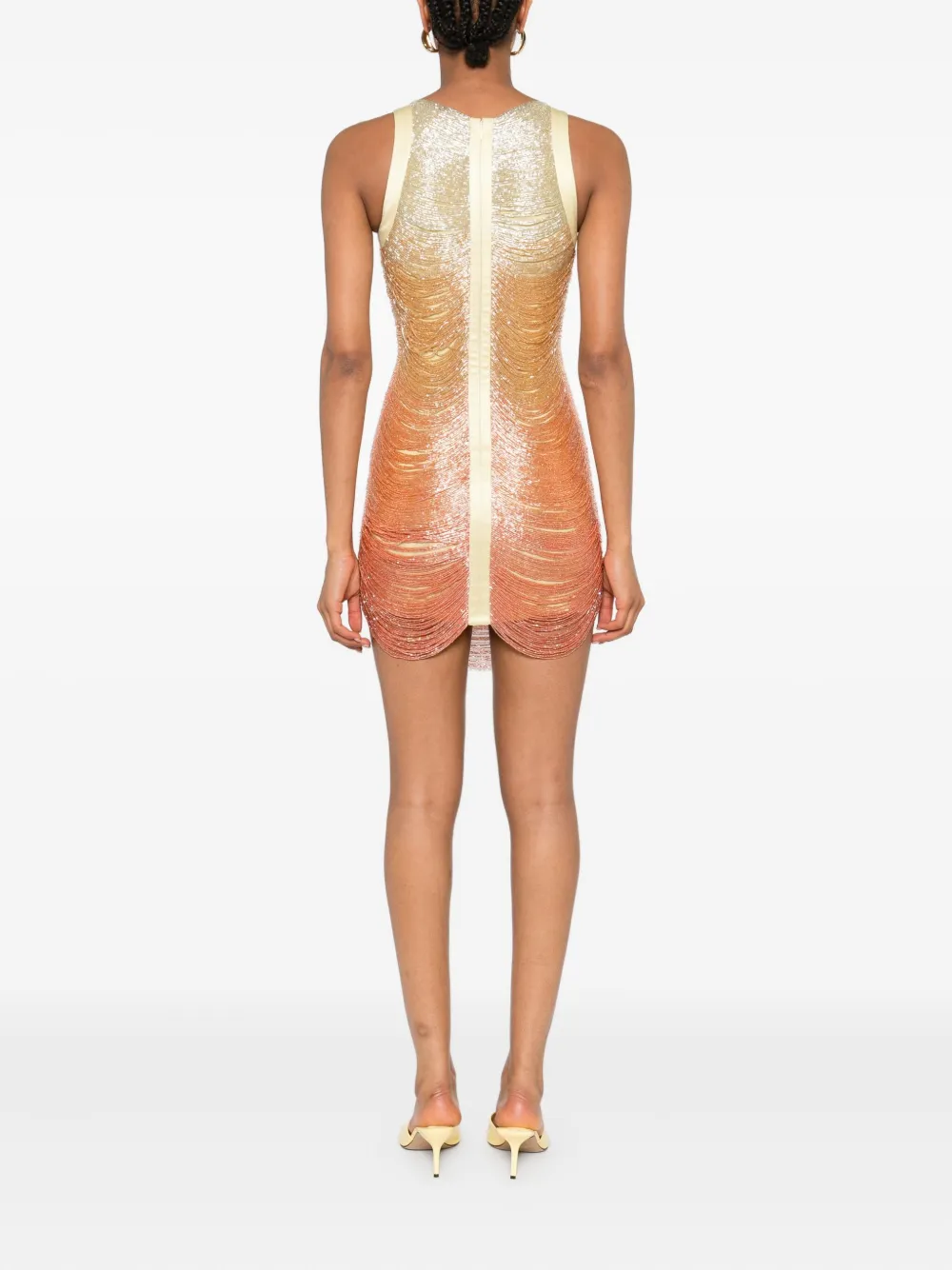 Cult Gaia Madison mini-jurk Goud