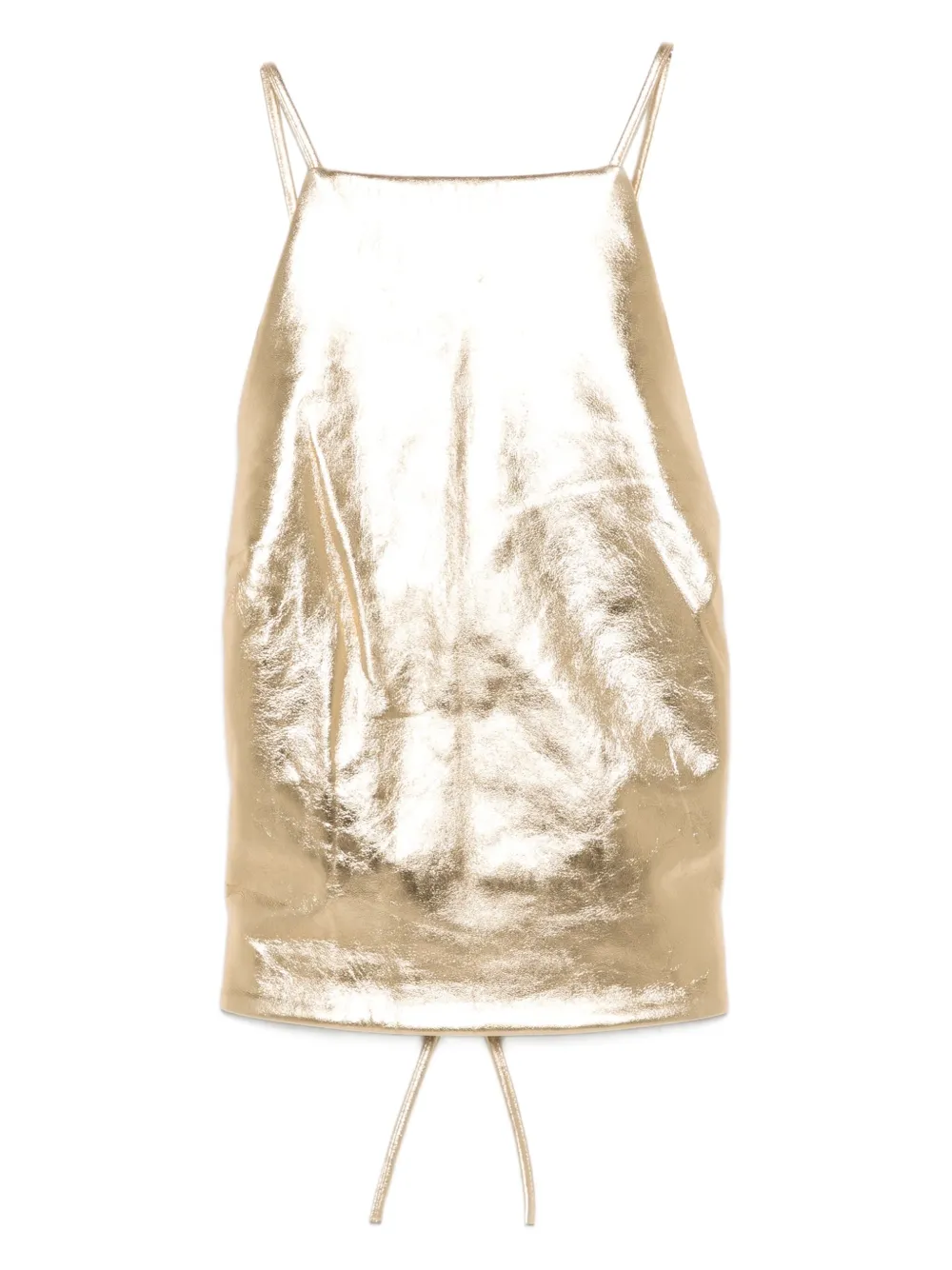Cult Gaia Juhi top Goud