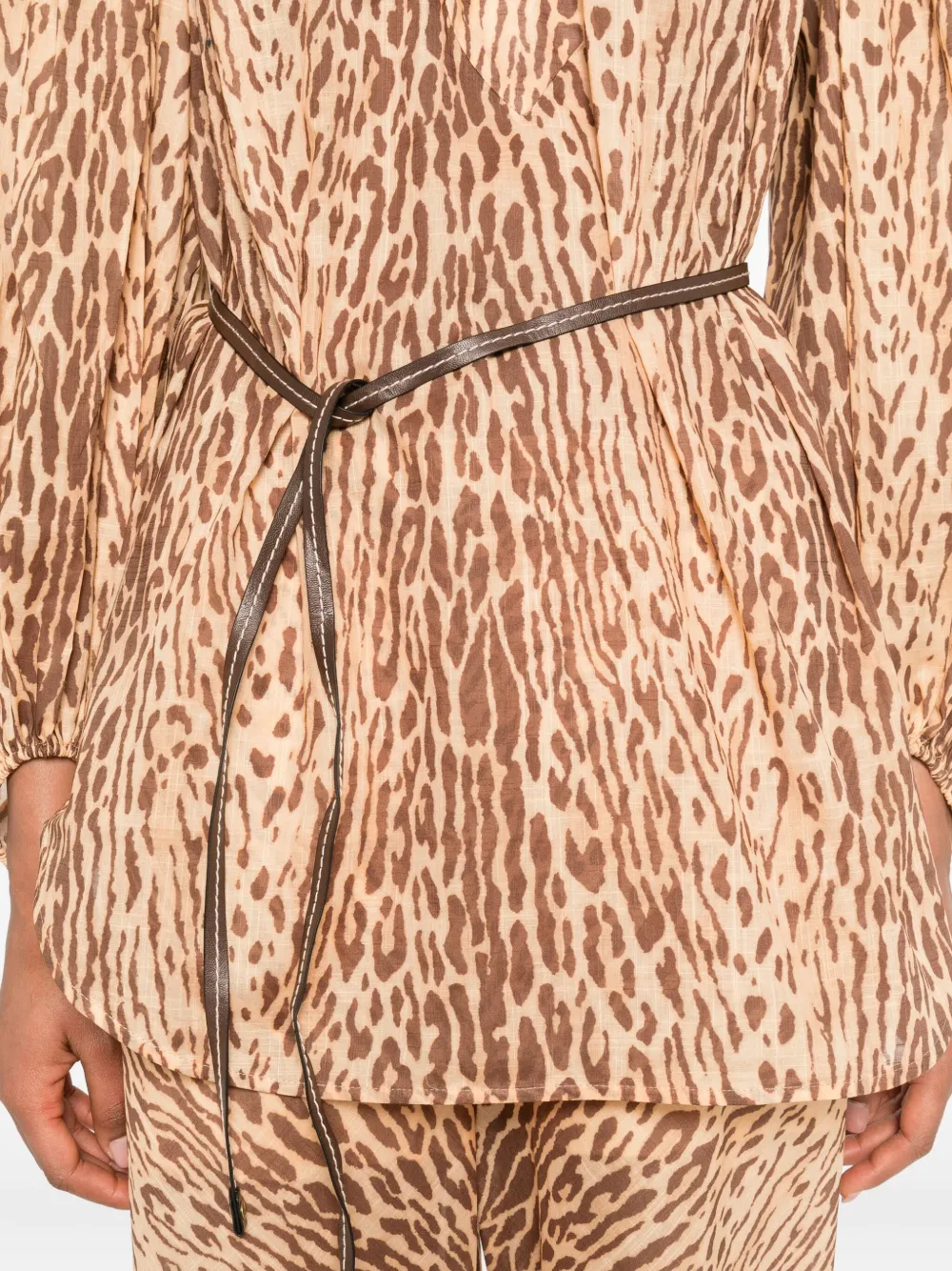 ZIMMERMANN Cascadian blouse Beige