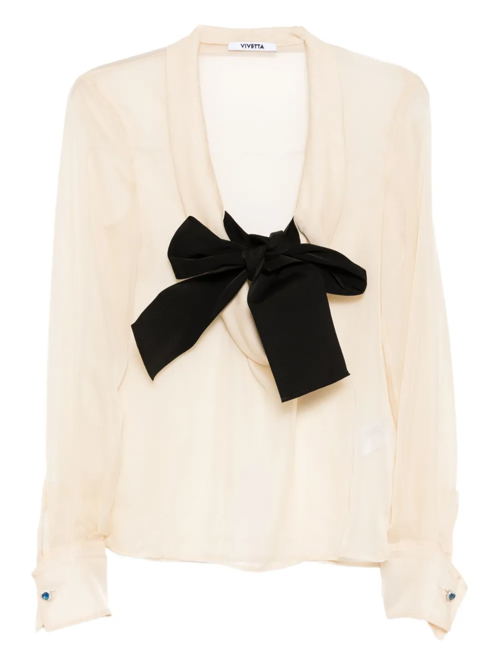 Vivetta long-sleeved shirt | Yellow | Image 1