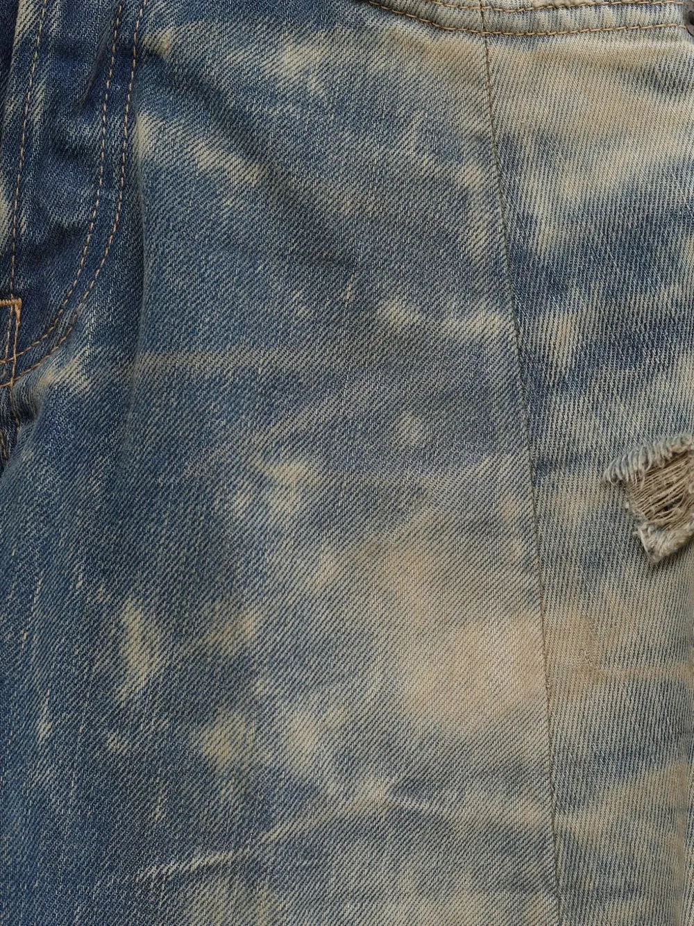  Acne Studios Vaqueros Con Efecto Degradado - Azul 