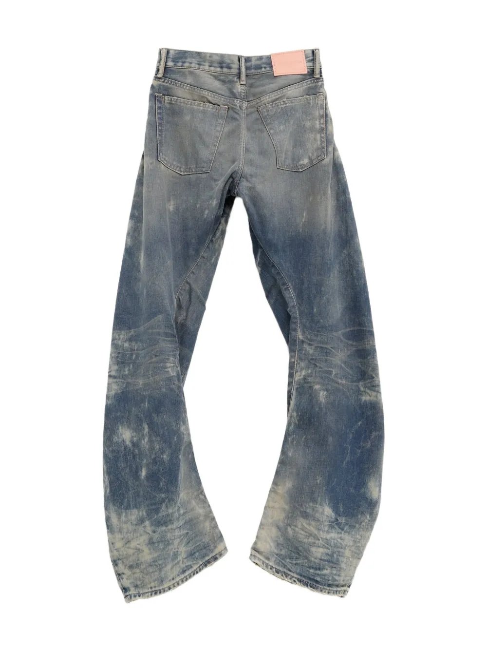  Acne Studios Vaqueros Con Efecto Degradado - Azul 