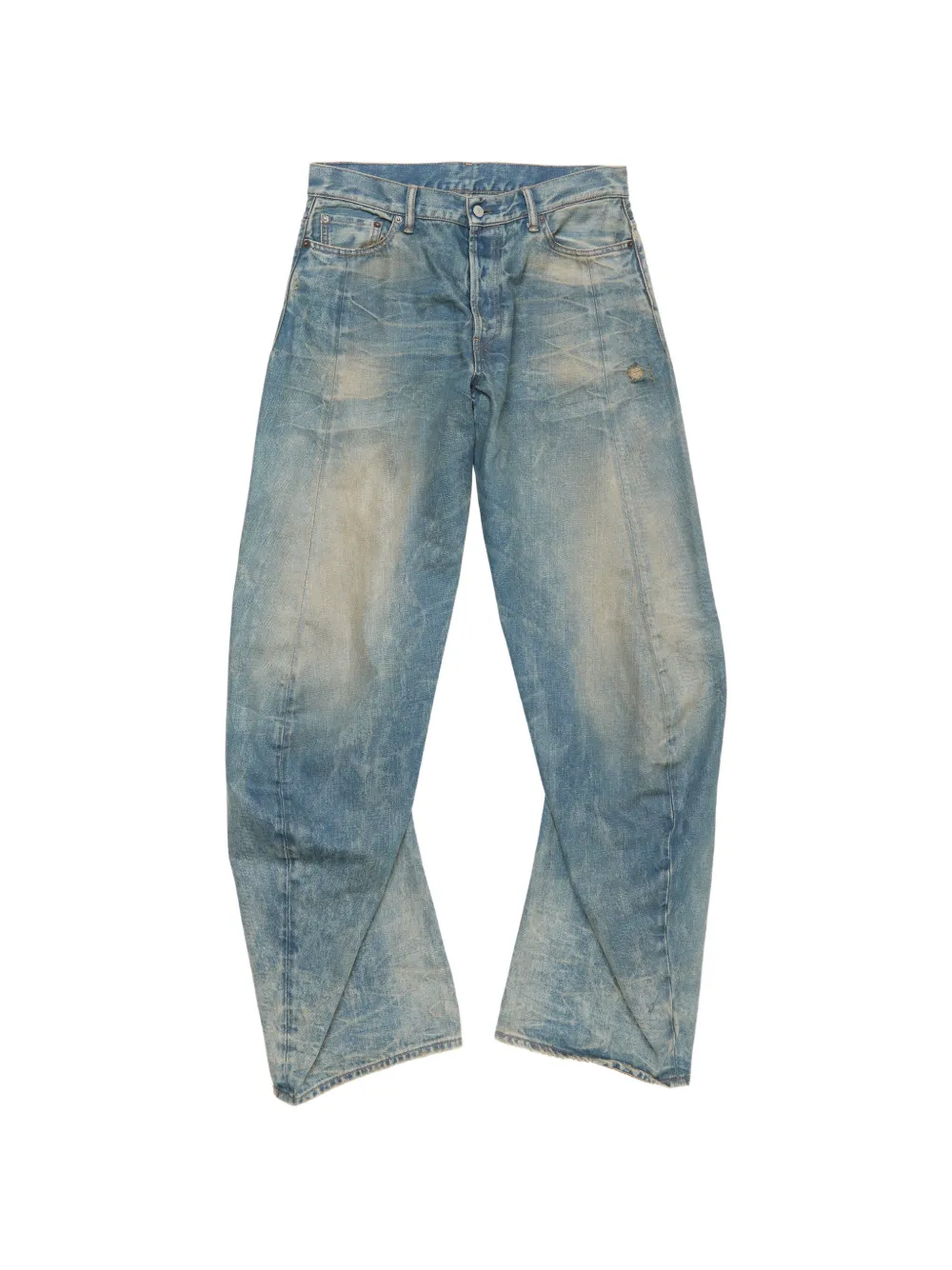 Acne Studios Jeans con effetto schiarito - Blu