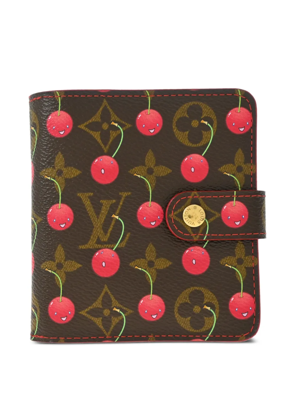 Louis Vuitton Pre-Owned cartera Monogram Cherry 2005 | marrón | Image 1