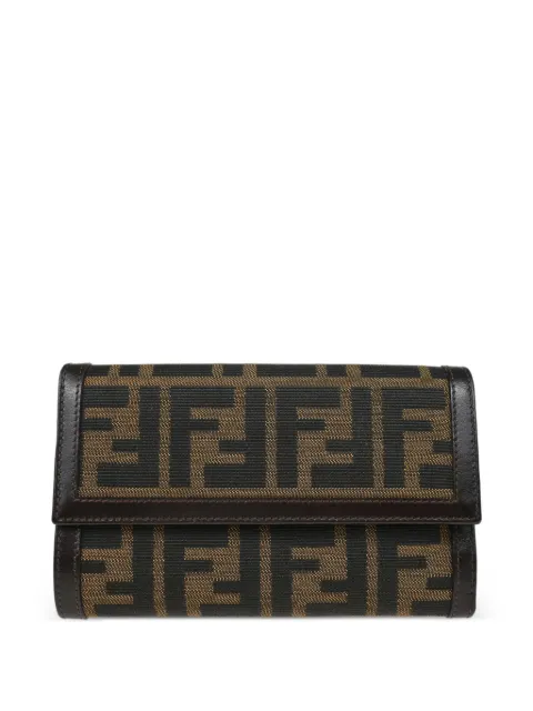 Fendi Pre-Owned 1990-2000s Zucca canvas wallet