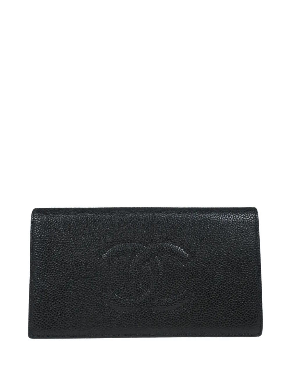 CHANEL Pre-Owned cartera texturizada | negro | Image 1
