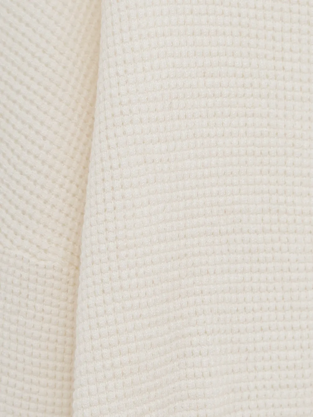 FEAR OF GOD ESSENTIALS Waffle crew-neck sweater Wit