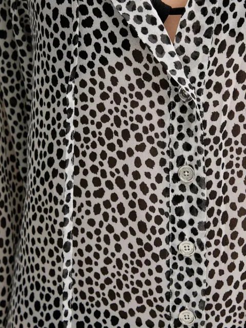 Michael Michael Kors printed beach mini dress