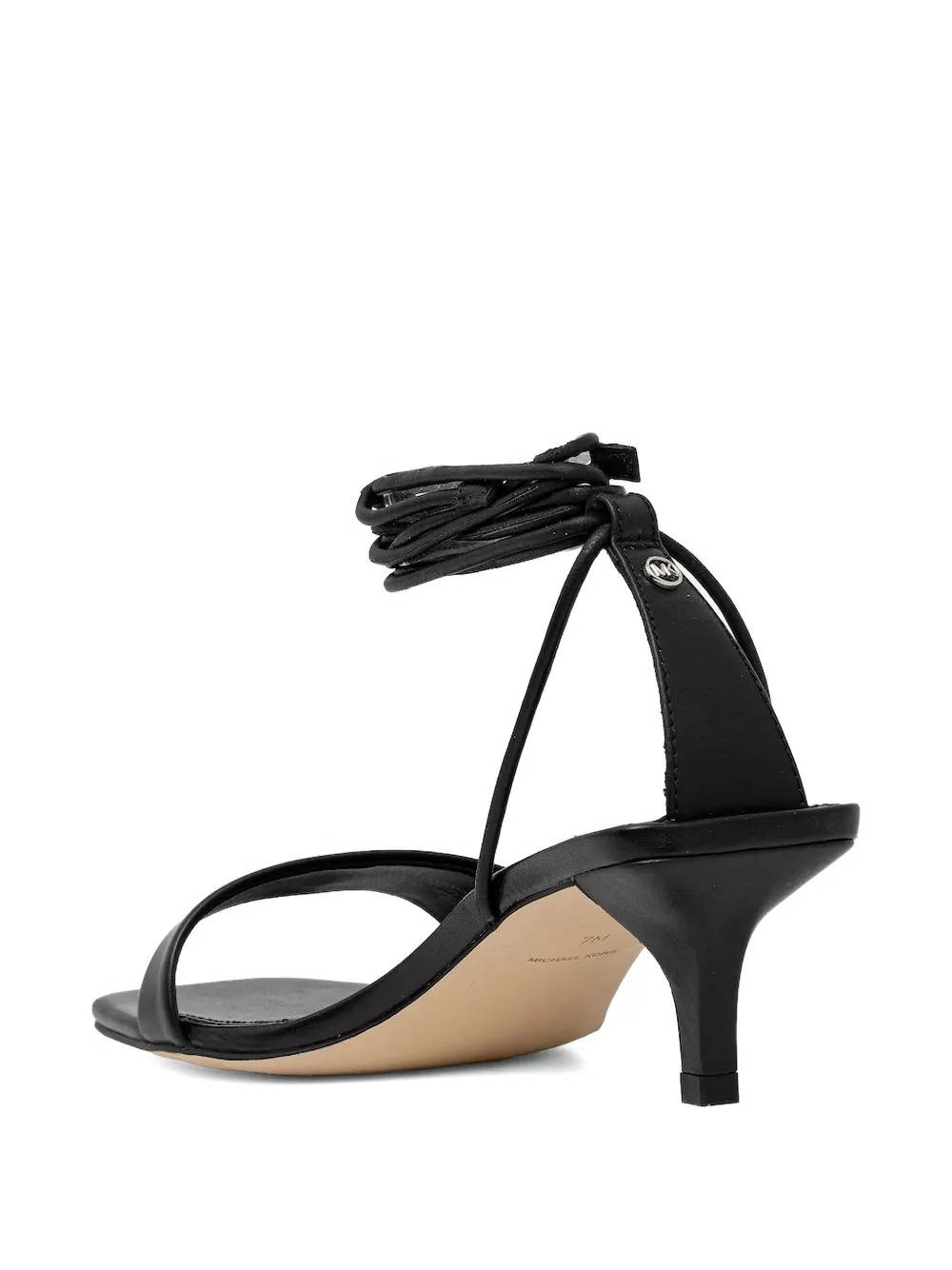 Michael Kors lace-up sandals Black