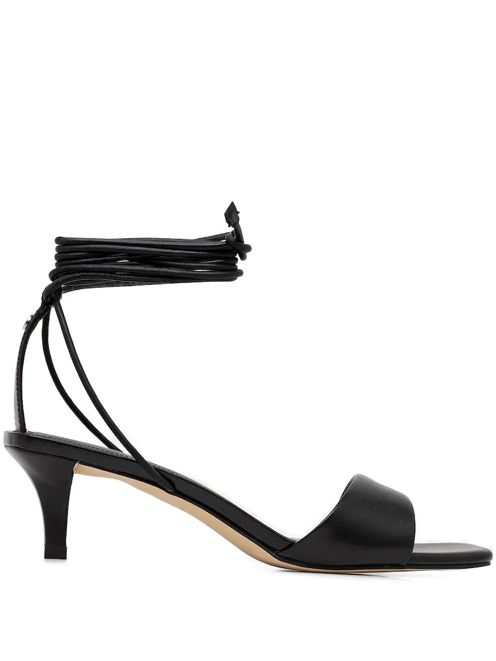 Michael Michael Kors Lace-up Sandals In Black
