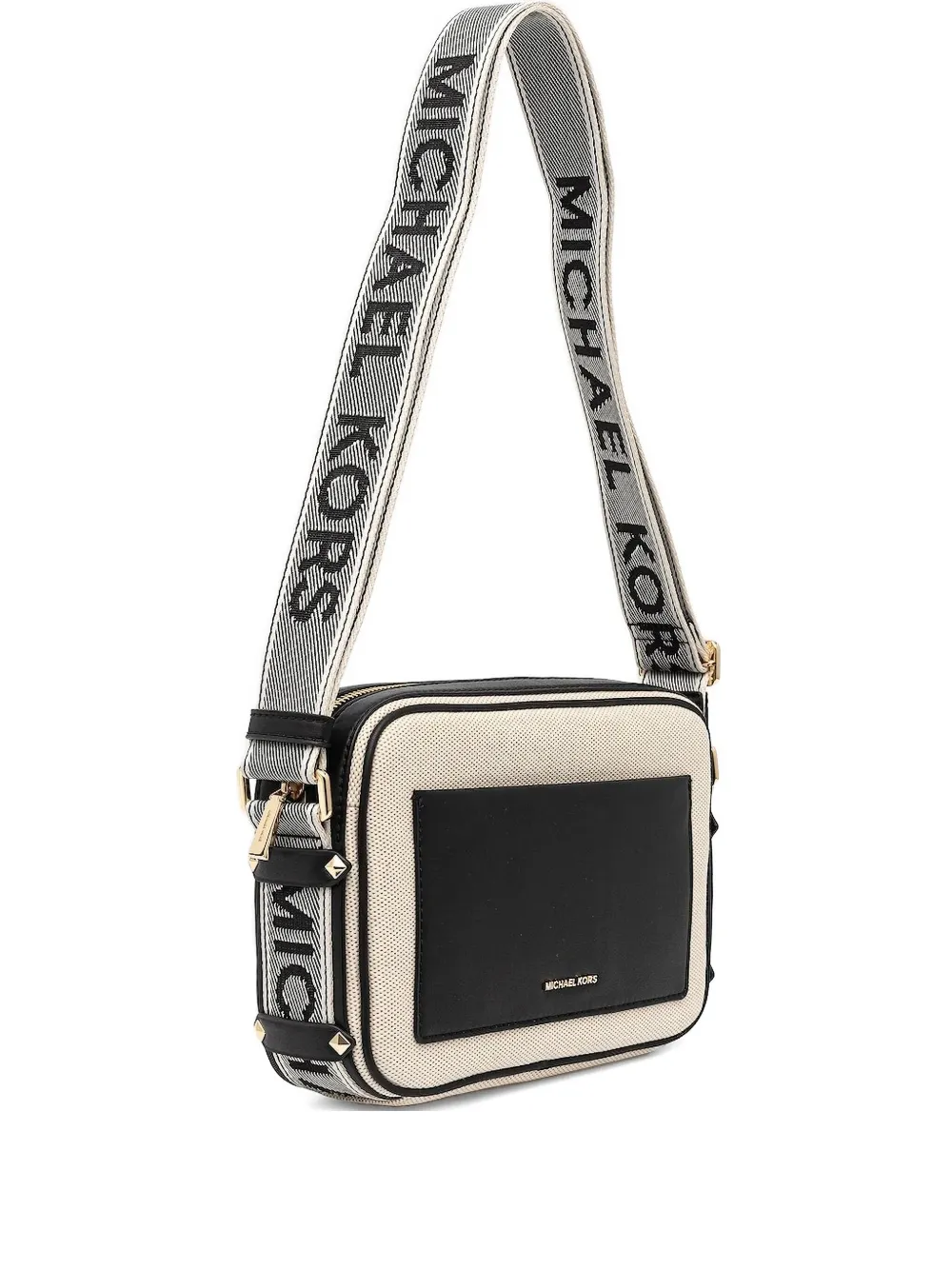 Michael Michael Kors Maeve レザーショルダーバッグ L - ブラック Michael Michael Kors Maeve レザーショルダーバッグ L - ブラック