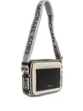 Michael Michael Kors large Maeve canvas leather cross-body bag - Black