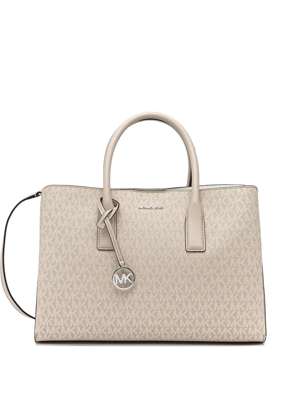 Michael Michael Kors Ruthie Tote Bag mit Logo-Anhänger | Nude | Image 1