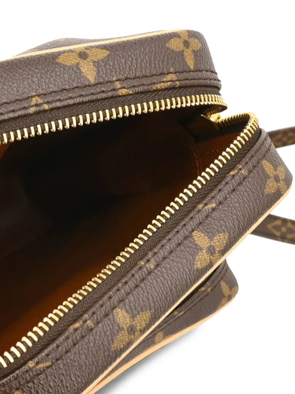 Pre-owned Louis Vuitton 2007 Monogram Amazon Crossbody Bag In Brown
