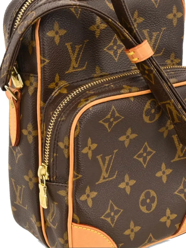 Louis Vuitton 2003 Amazon Crossbody Bag - Brown