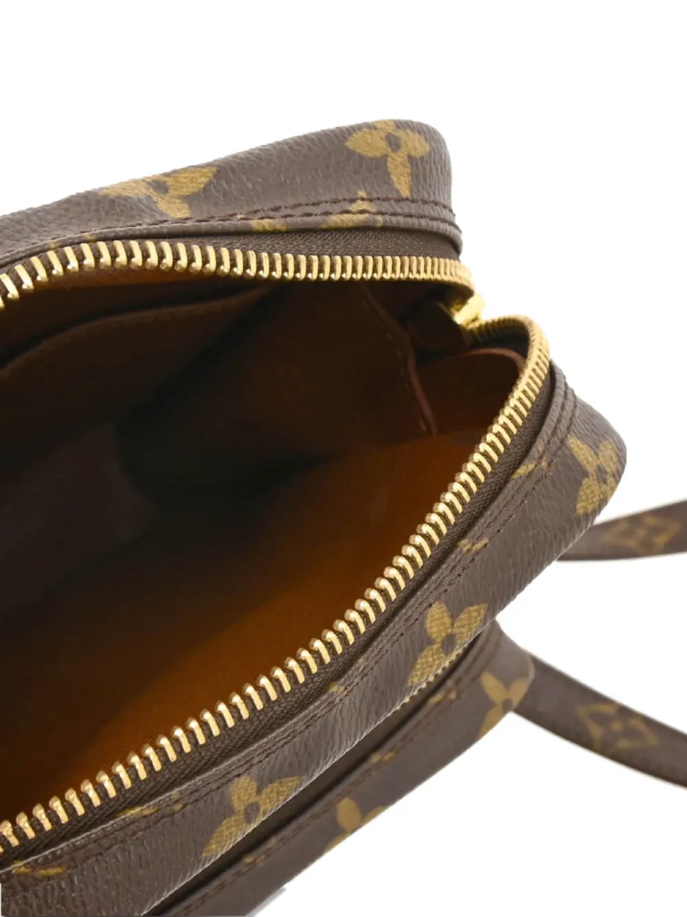 Pre-owned Louis Vuitton 2003 Amazon Crossbody Bag In Brown