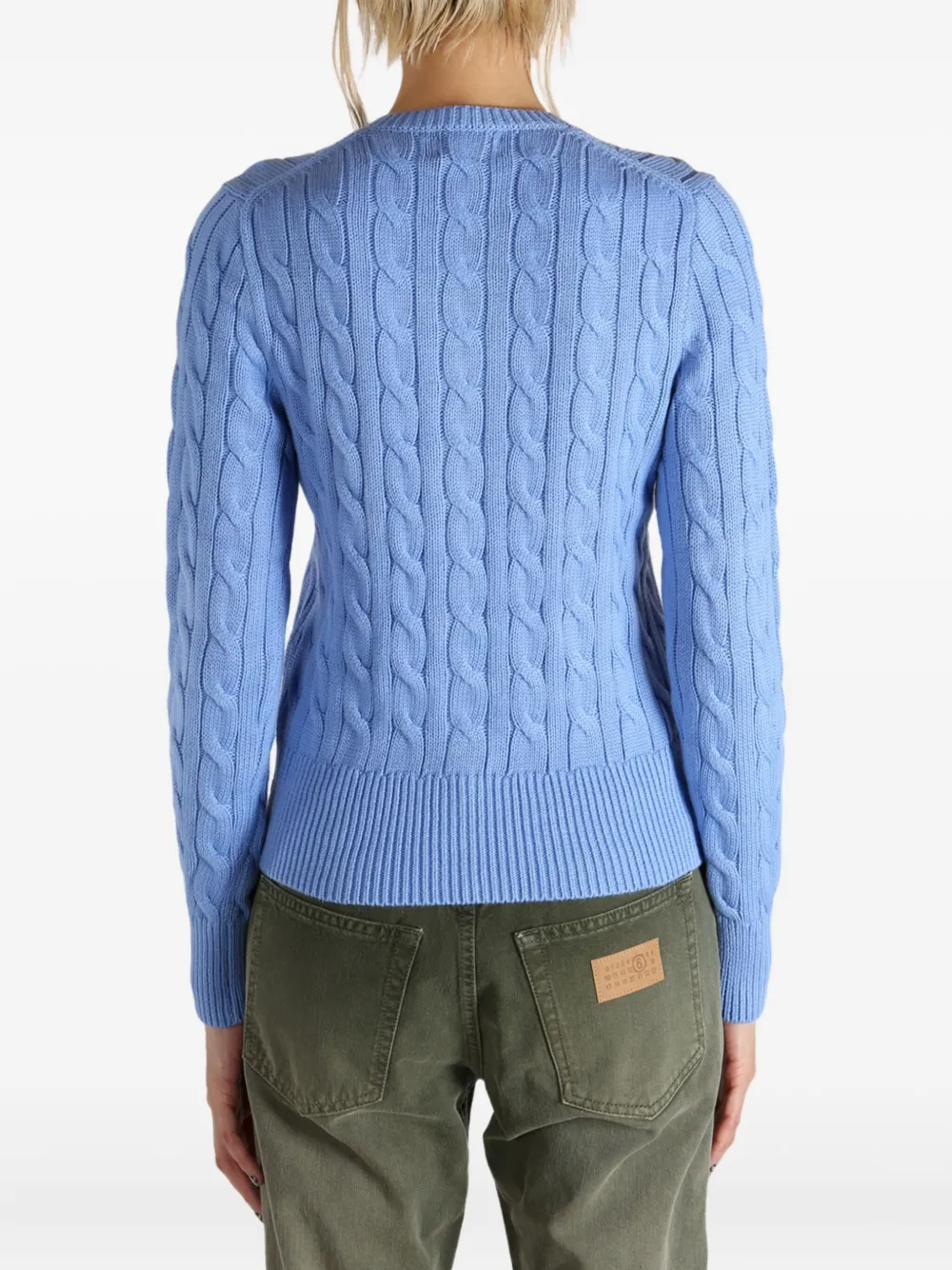 Polo Ralph Lauren Kabelgebreid vest Blauw