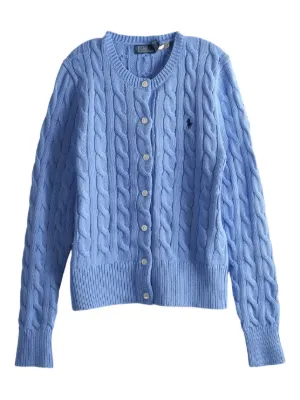 Polo Ralph Lauren Polo Pony ケーブルニット カーディガン | ピンク