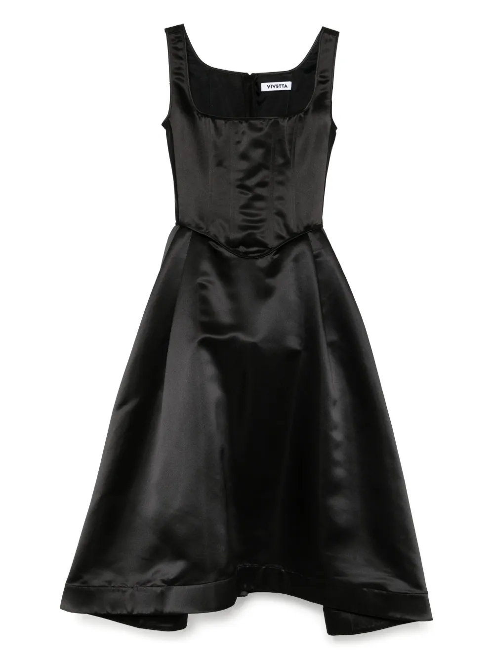 bustier midi dress
