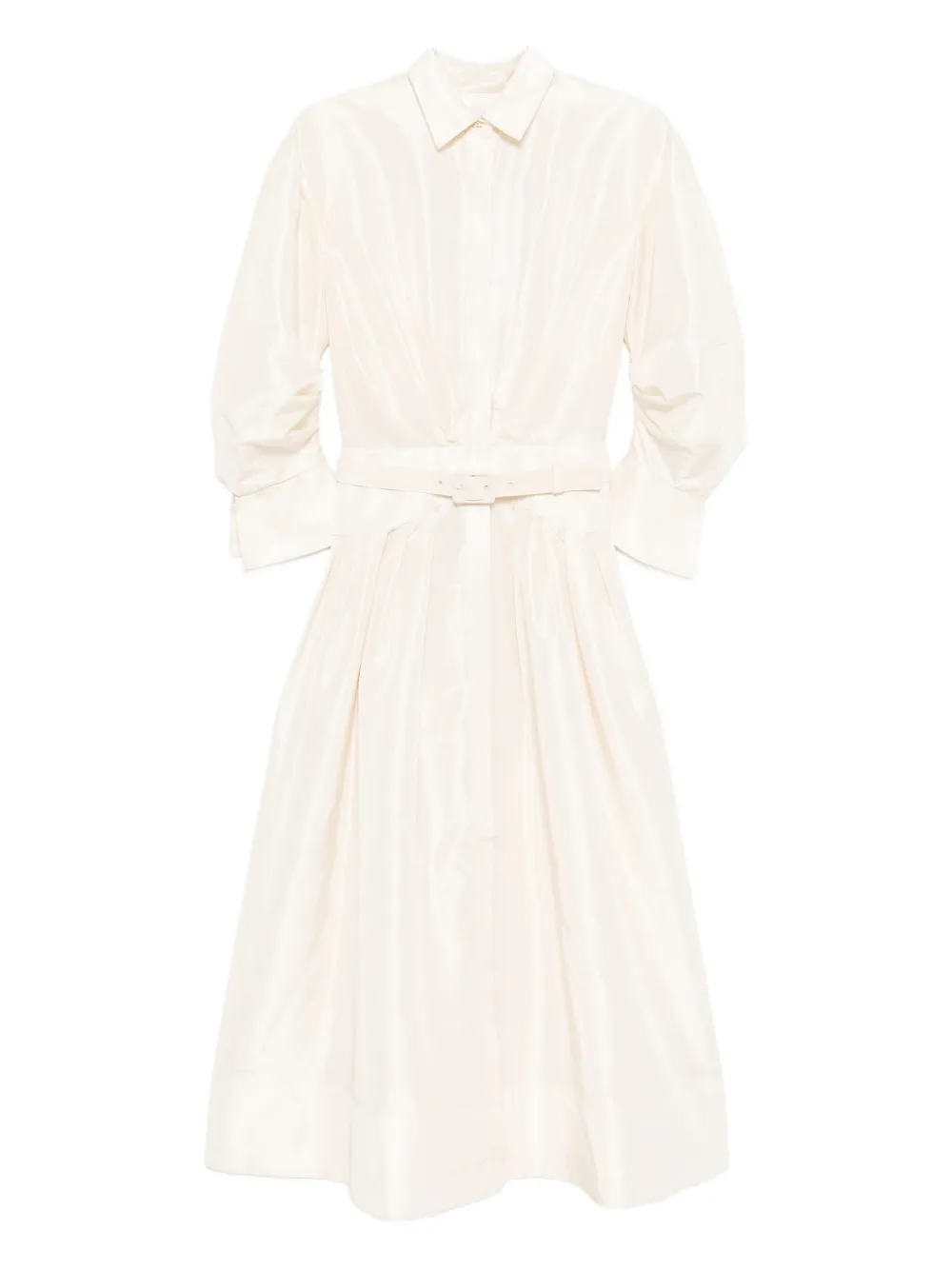 Rebecca Vallance belted midi dress Beige