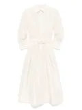 Rebecca Vallance belted midi dress - Neutrals