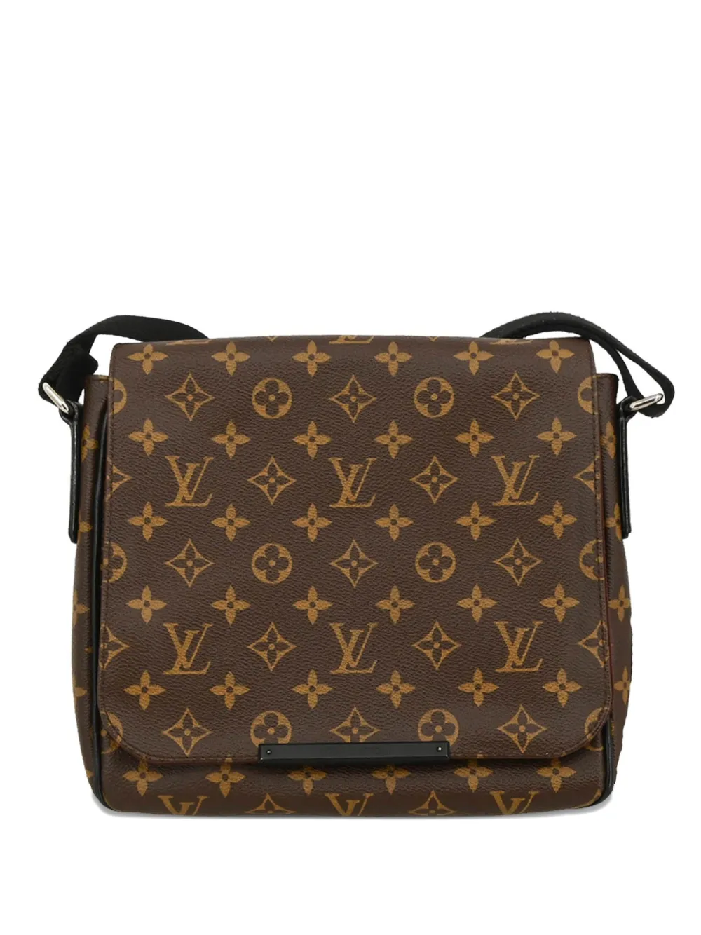 Louis Vuitton Pre-Owned 2015 モノグラム マカサー ディストリクト PM ショルダーバッグ - ブラウン Louis Vuitton Pre-Owned 2015 モノグラム マカサー ディストリクト PM ショルダーバッグ - ブラウン