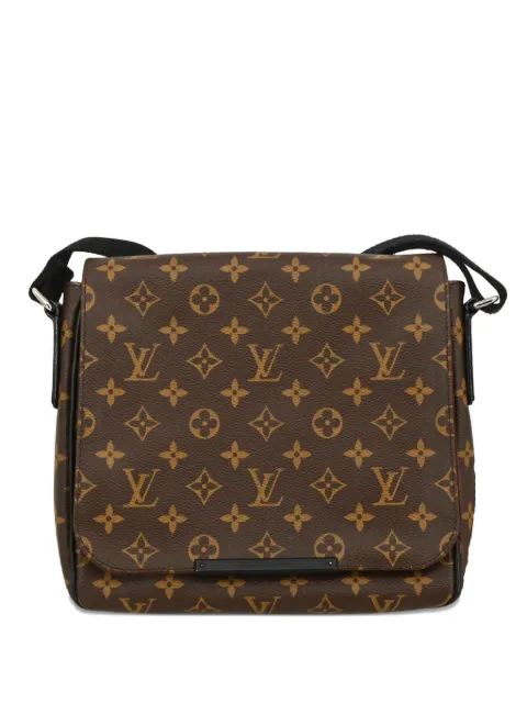 Louis Vuitton Pre-Owned شنطة كتف 'مونوغرام ماكاسار ديستريكت PM' ‫2015‬