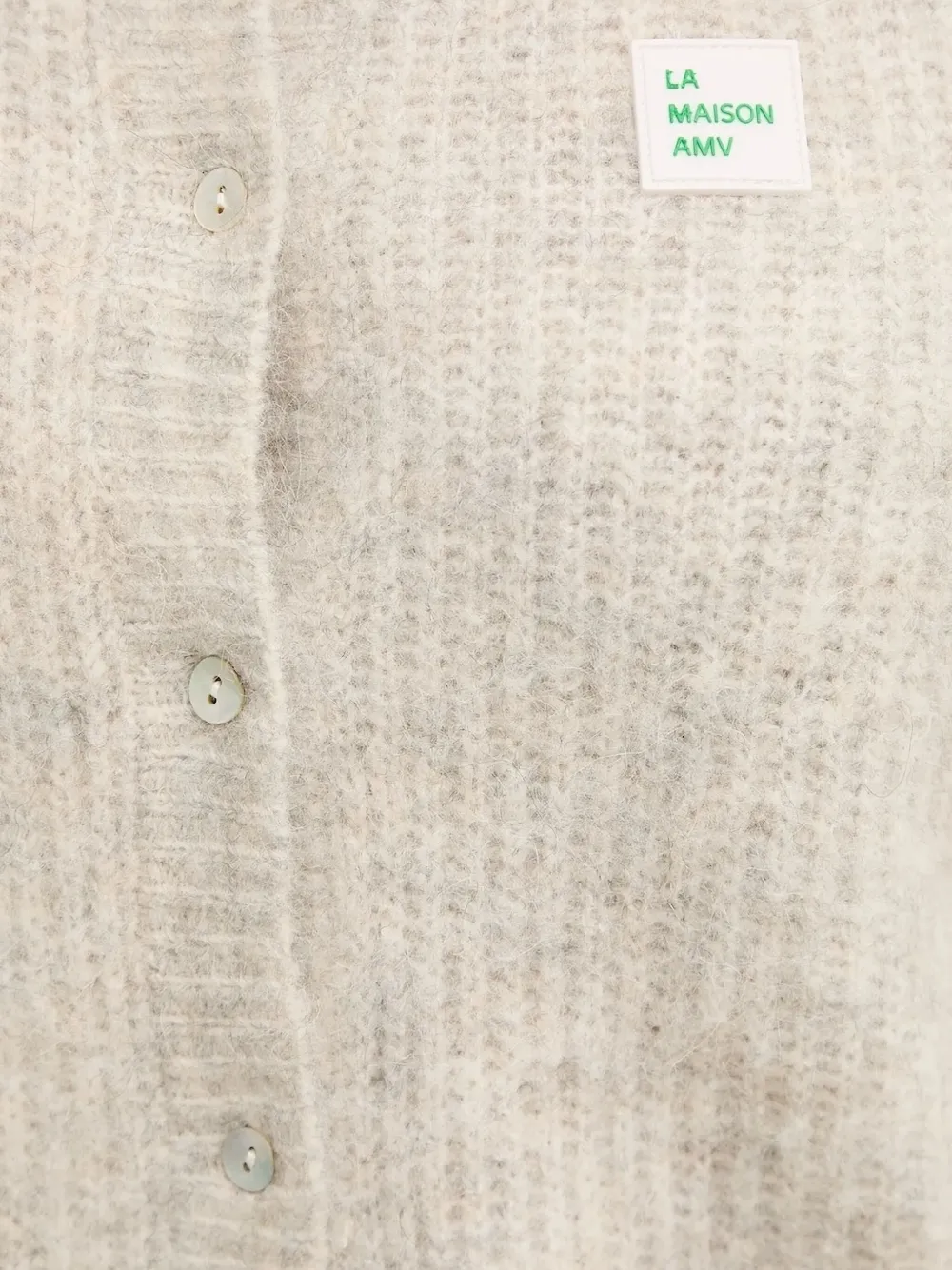 American Vintage Mouwloos vest met knoopsluiting Beige