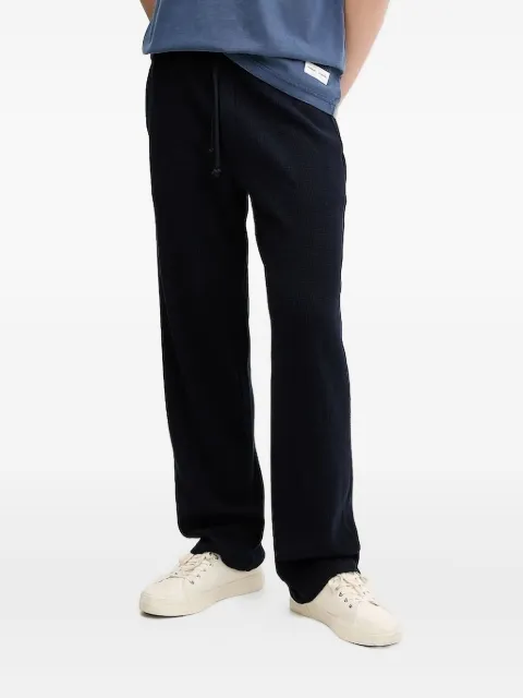 American Vintage waffle-knit track pants