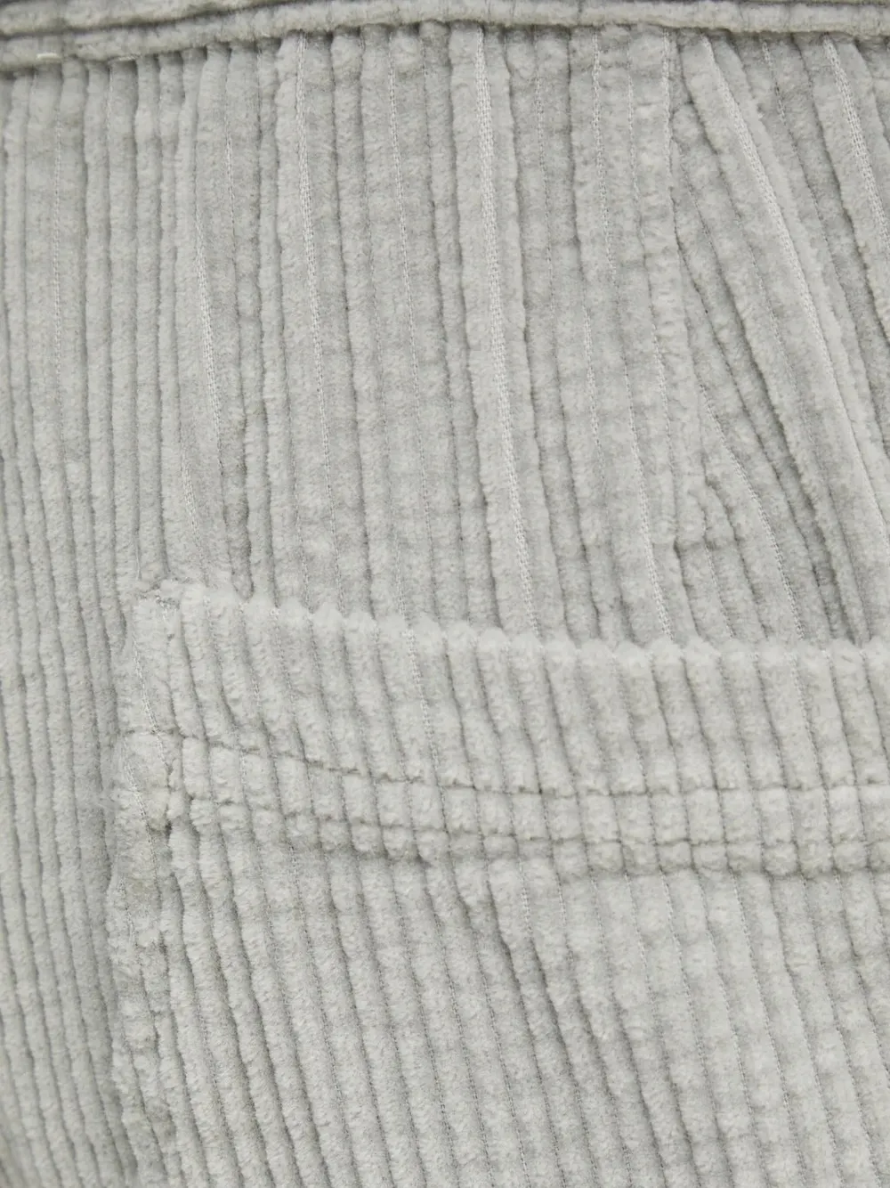 American Vintage corduroy pull-on trousers Grijs