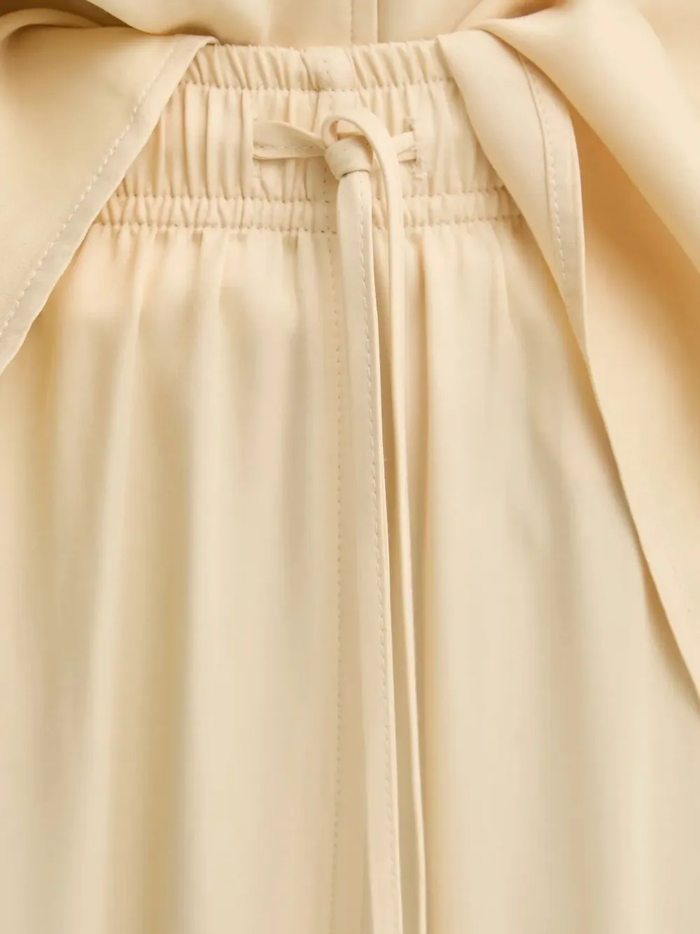 American Vintage Unyl broek Beige