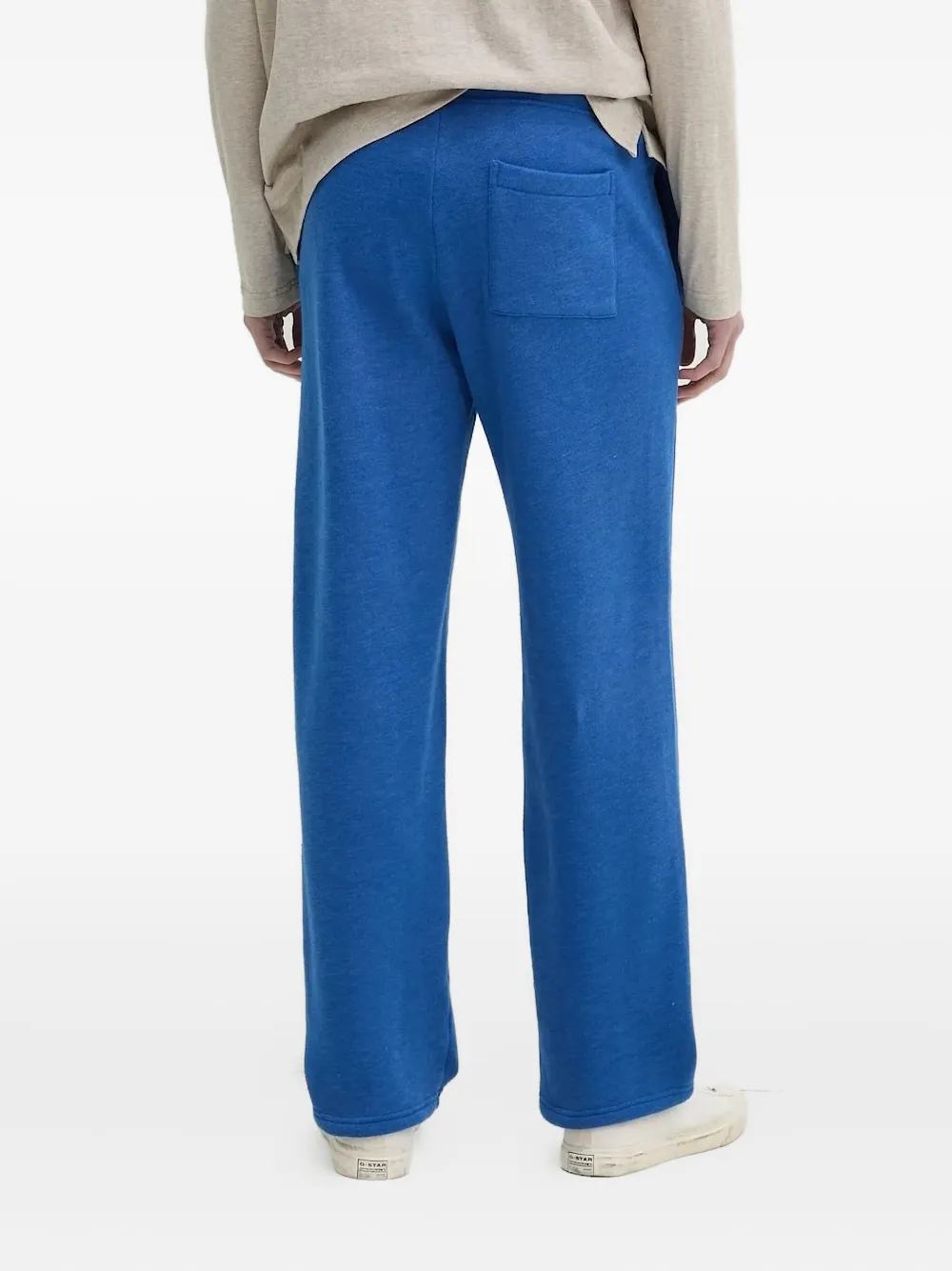 American Vintage Doven Drawstring-cuffed Trousers In Blue