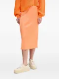American Vintage Voogy bias-cut midi skirt - Orange