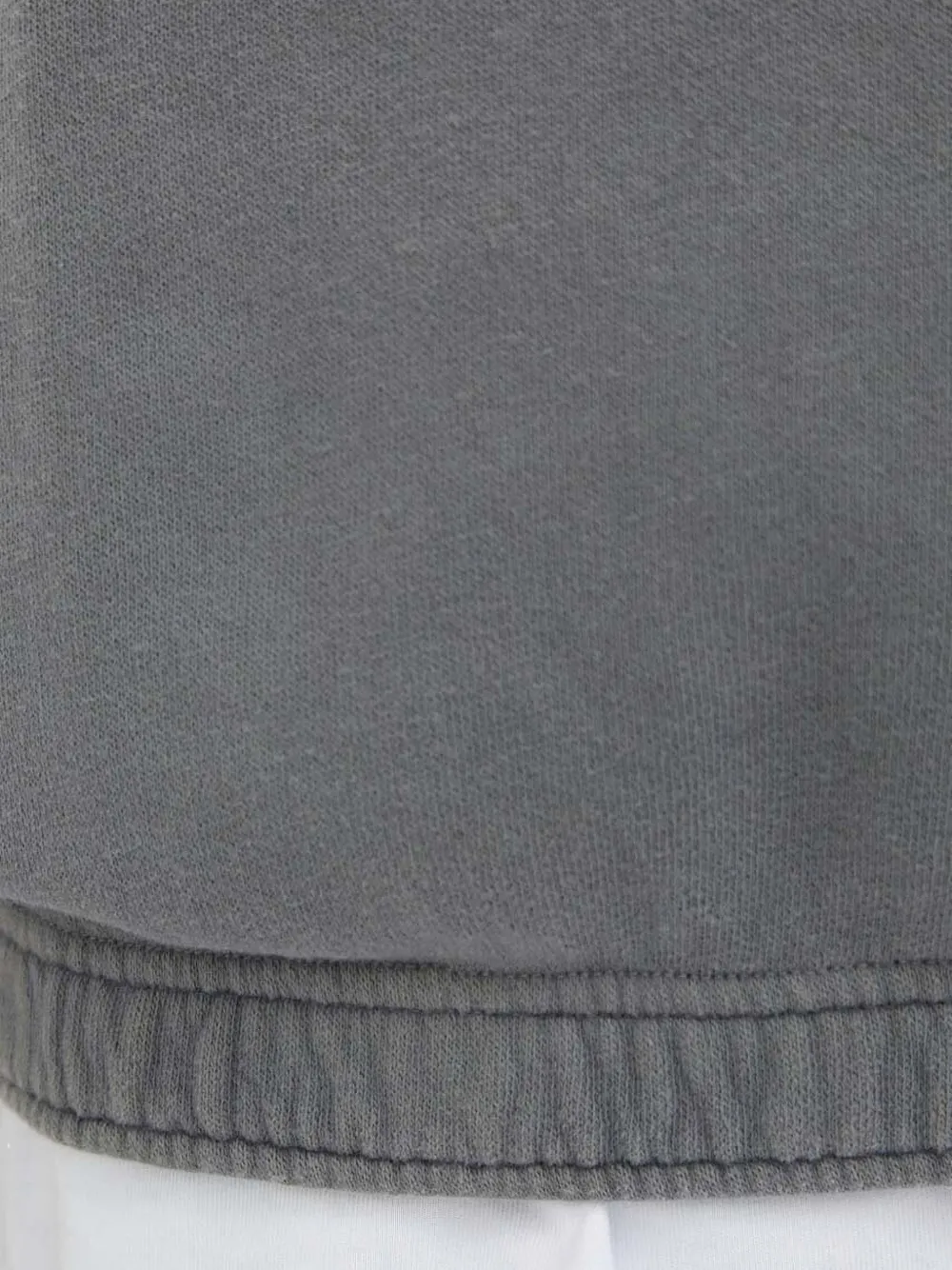 American Vintage Izubird sweater met geribbelde manchetten Grijs