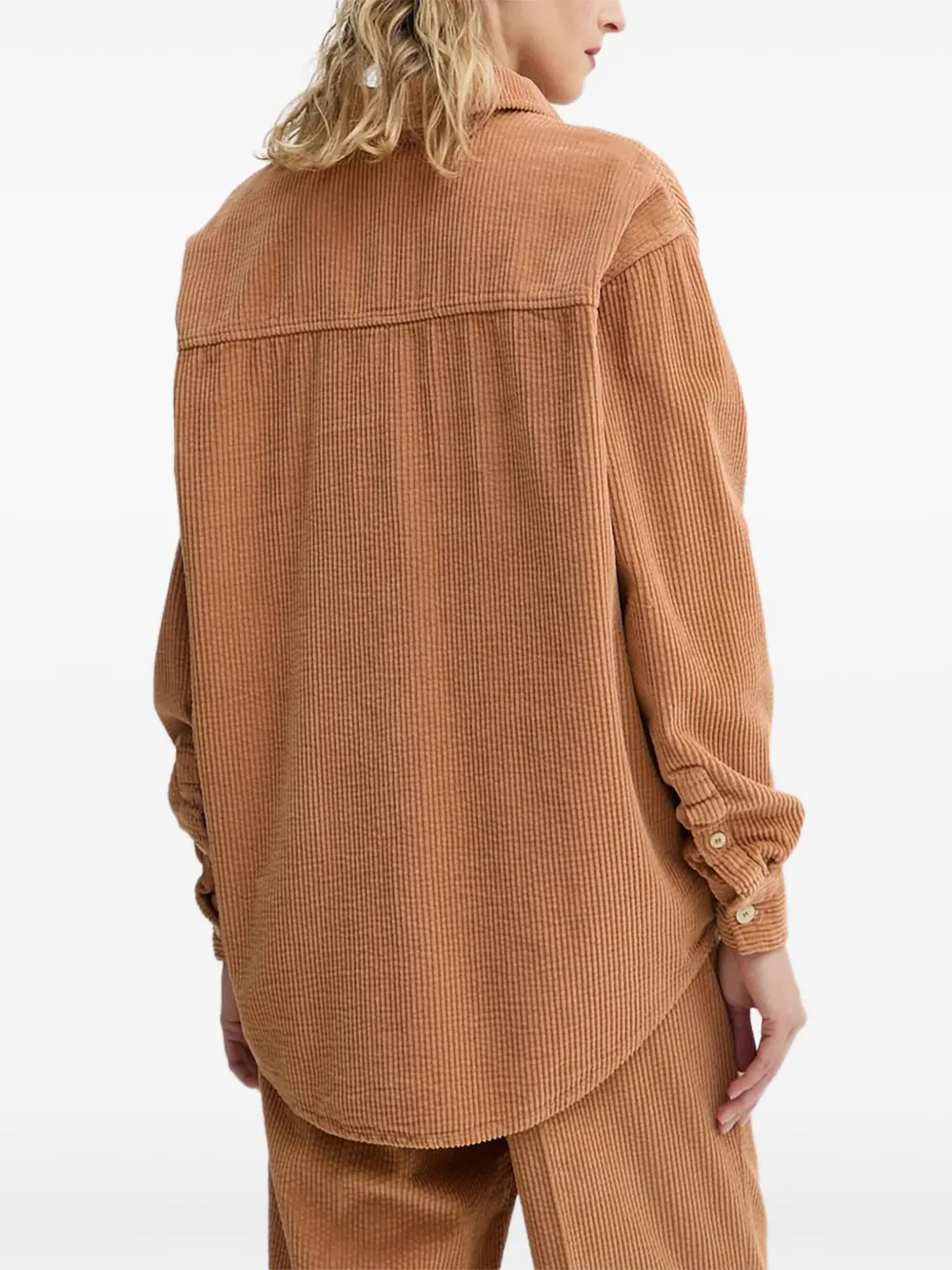 American Vintage corduroy button-fastening shirt | Shirts | Image 2