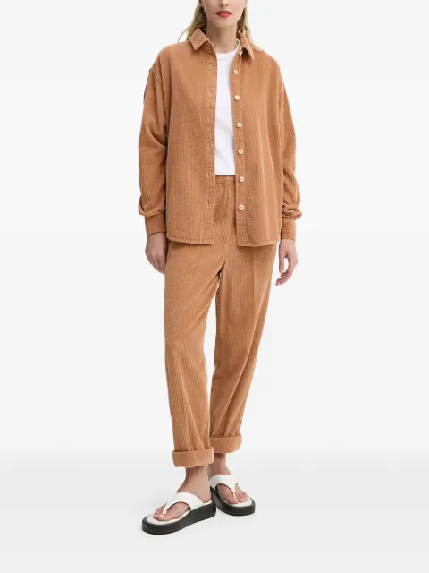 American Vintage corduroy button-fastening shirt