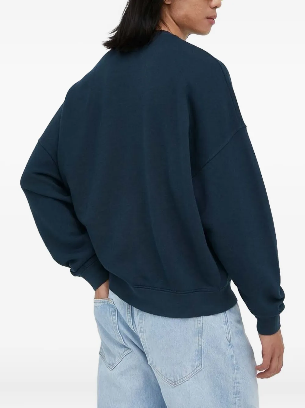American Vintage Uticity round-neck sweatshirt - Blauw