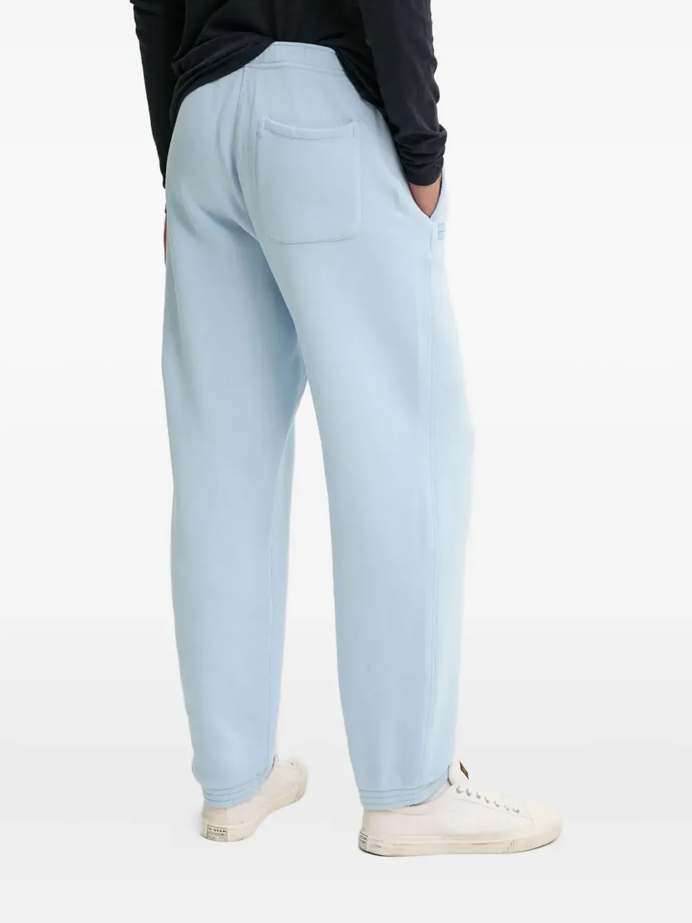 American Vintage Logo-print Sweatpants In Blue