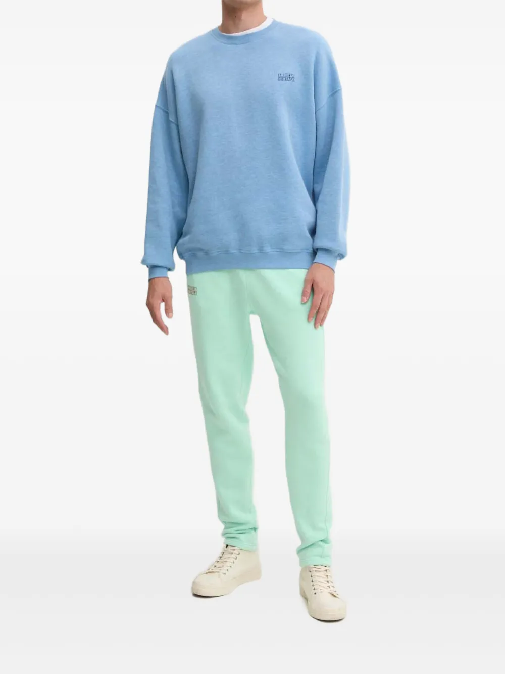 American Vintage logo-print side-pocket track pants | Sweatpants | Image 2