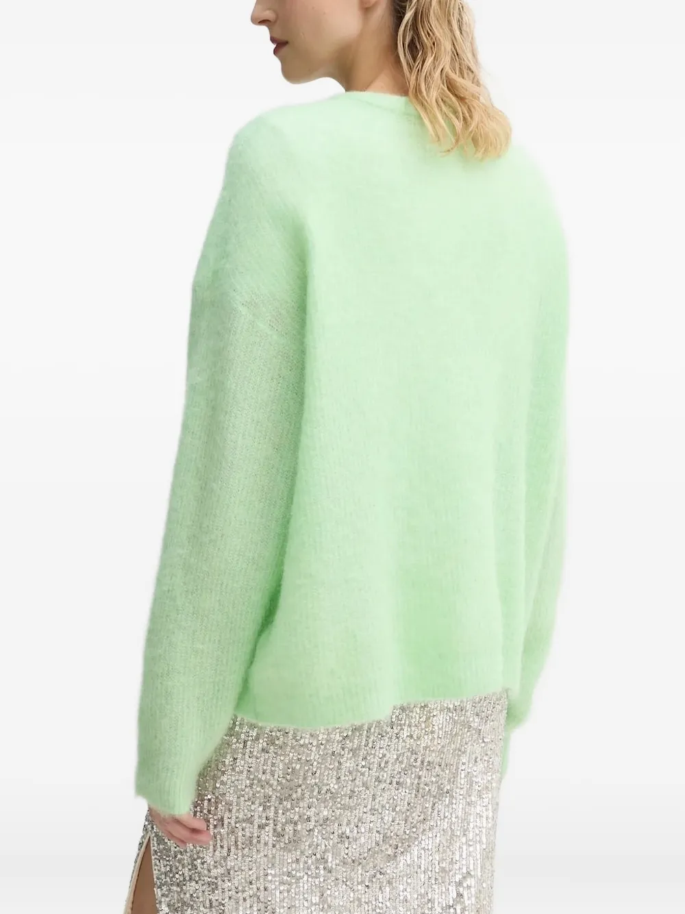 American Vintage logo-patch long-sleeve cardigan | Cardigans | Image 2