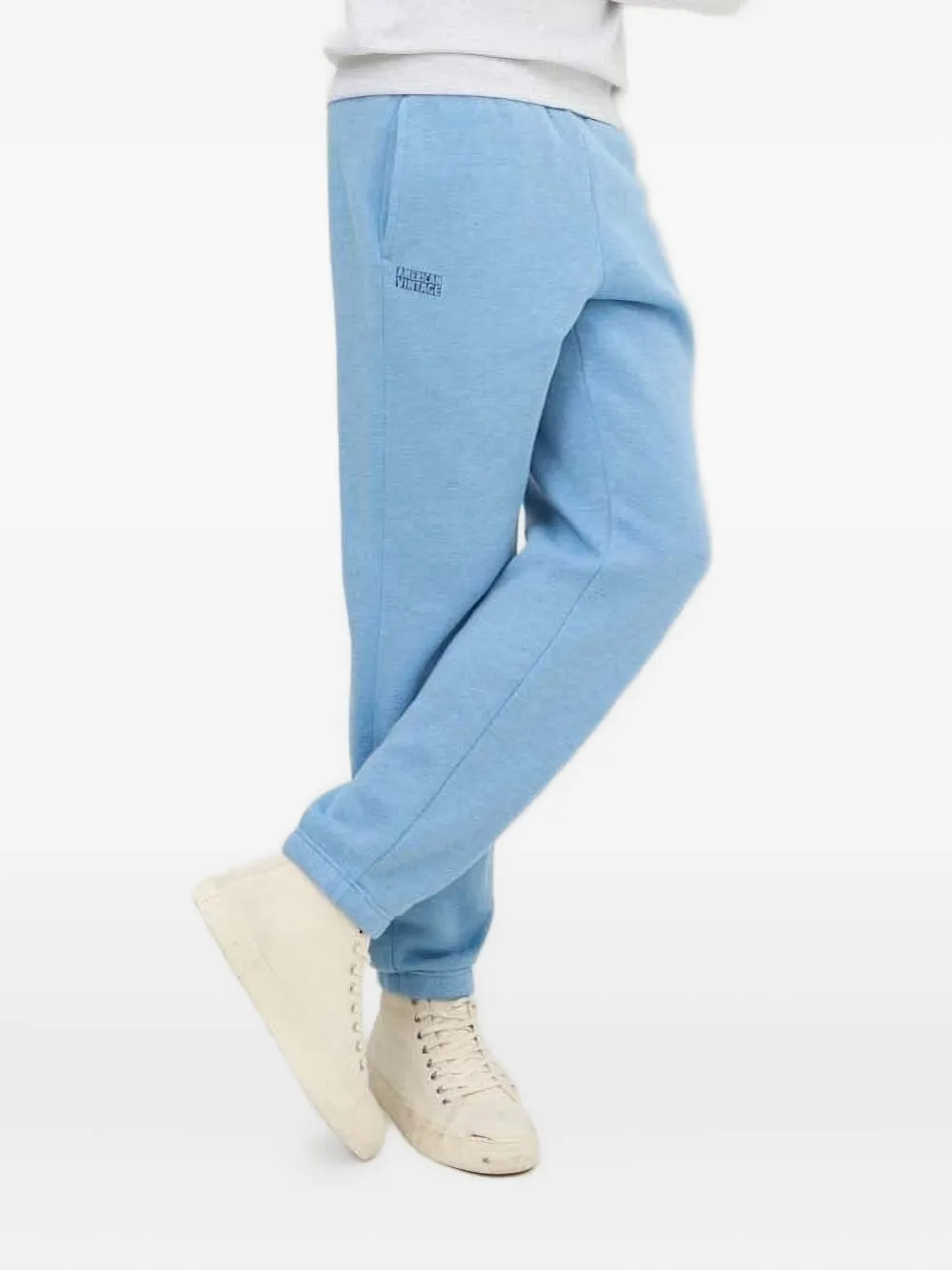 American Vintage logo-print track pants | Blue | Image 1