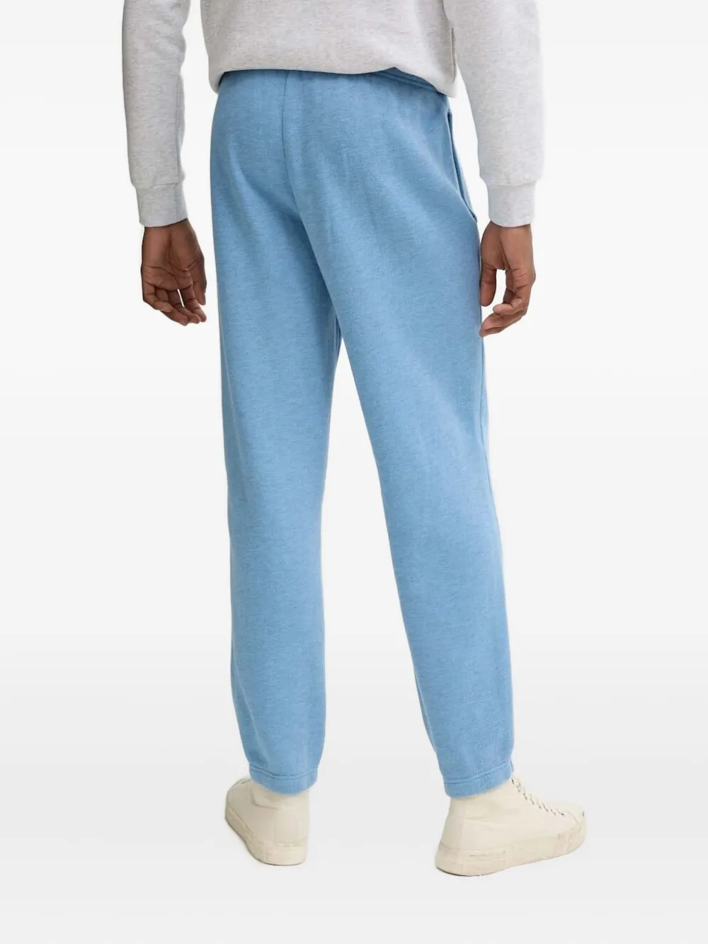 American Vintage Trainingsbroek met logoprint - Blauw