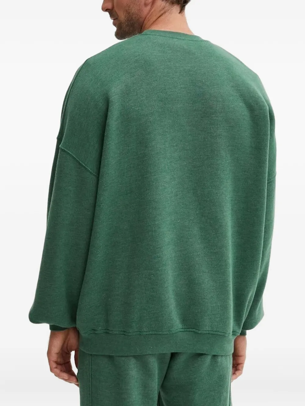 American Vintage Sweater met logo - Groen