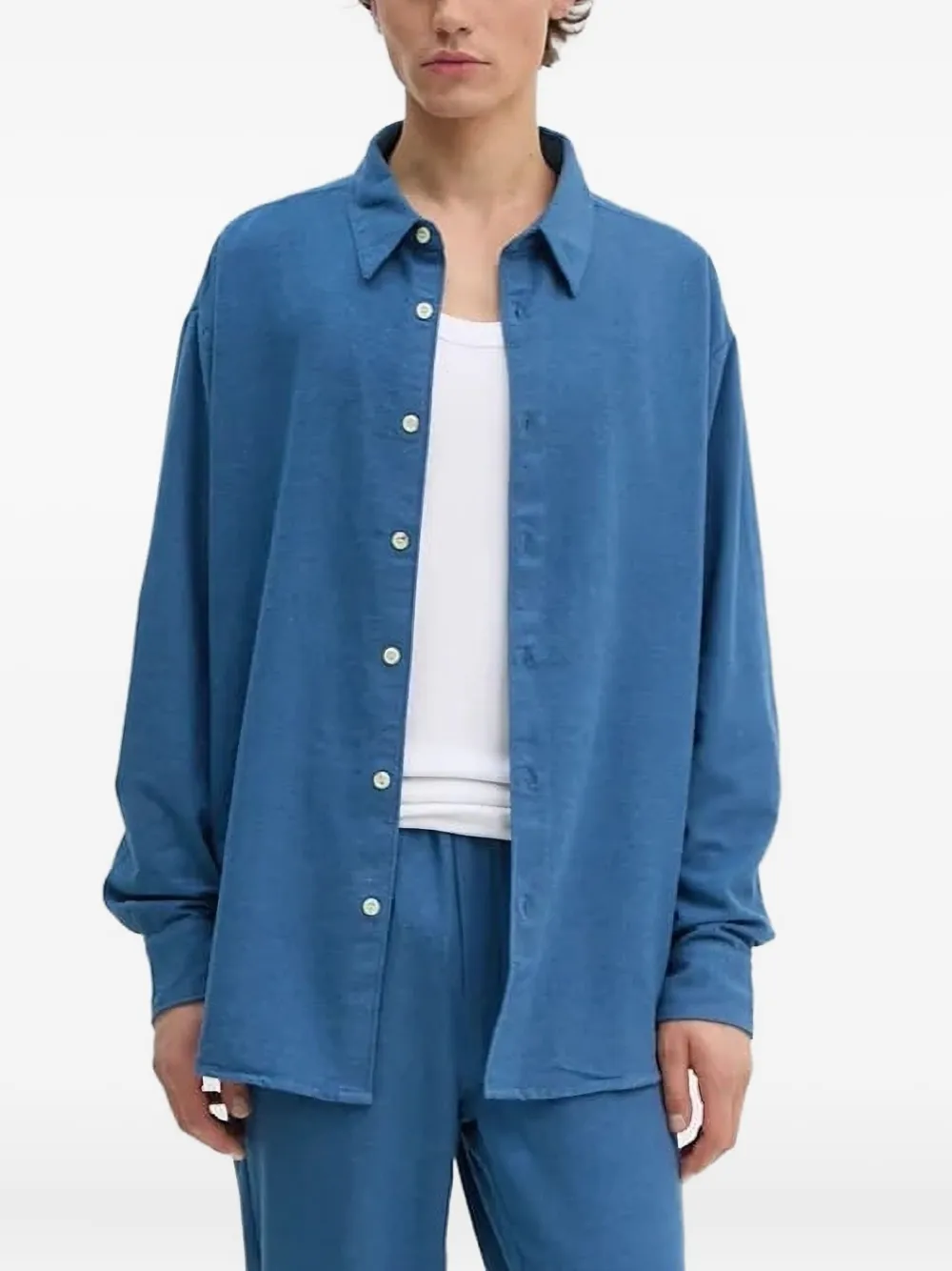 American Vintage long-sleeves shirt | Blue | Image 1