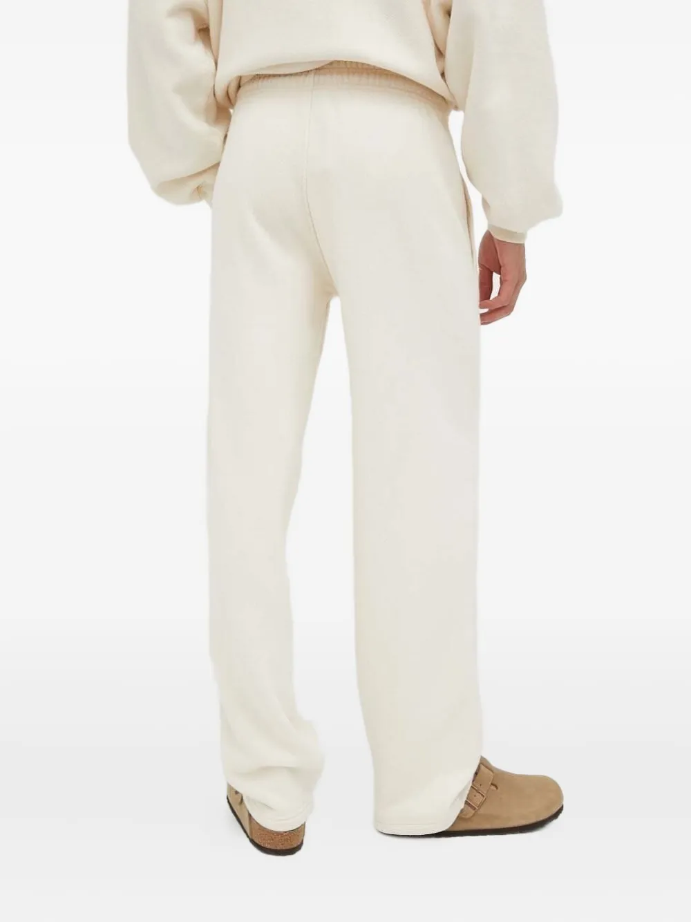 American Vintage elasticated-waistband track pants - Wit