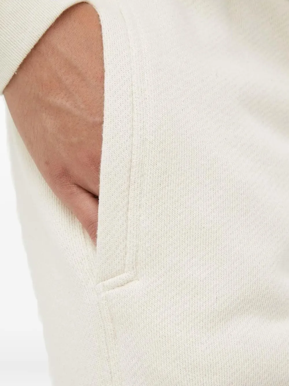 American Vintage elasticated-waistband track pants Wit